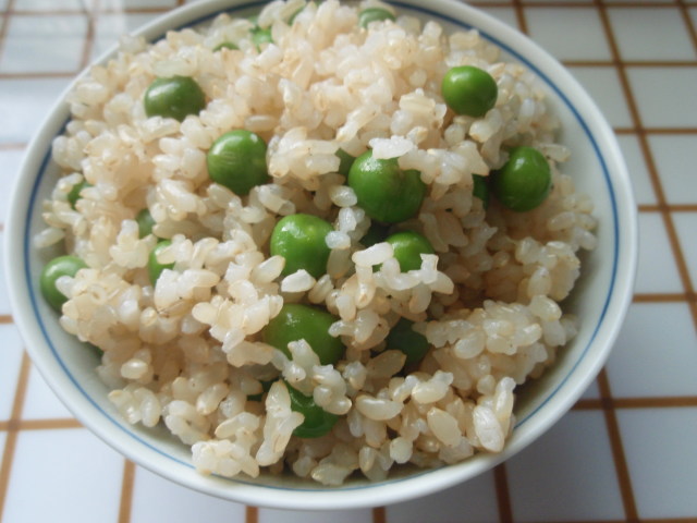 えんどう豆ご飯