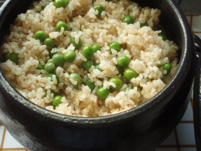 えんどう豆ご飯